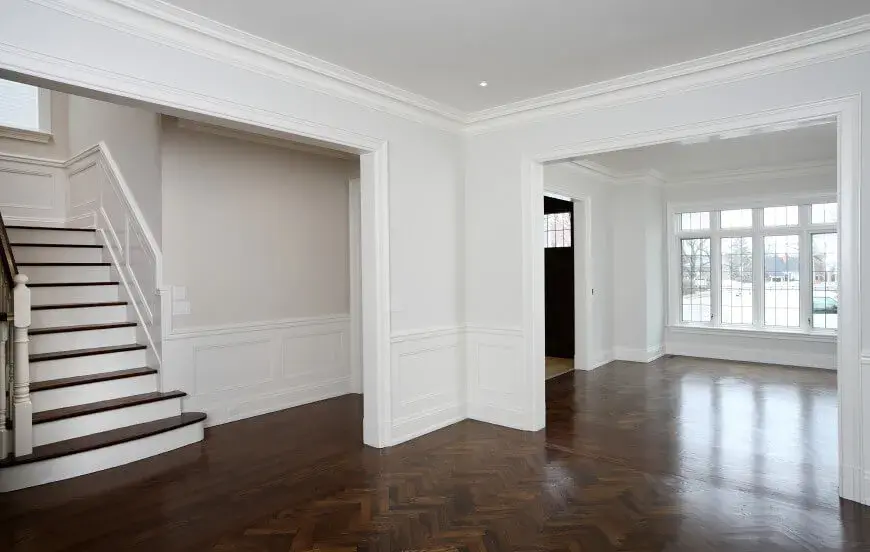 Premium hardwood flooring in Atlanta residence