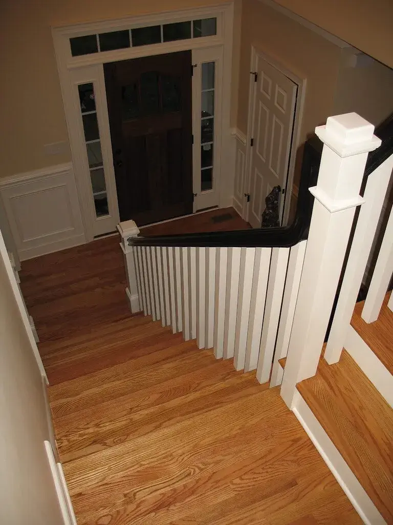 Wrought iron baluster upgrade