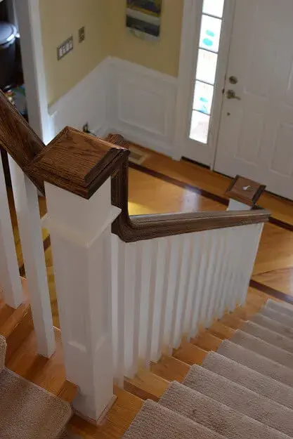 Complete staircase makeover project