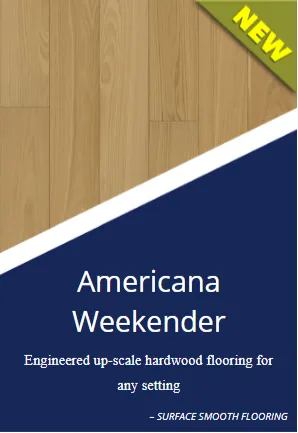 Americana Weekender hardwood flooring collection