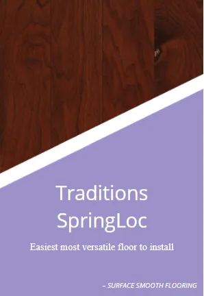 Traditions Springloc hardwood flooring collection