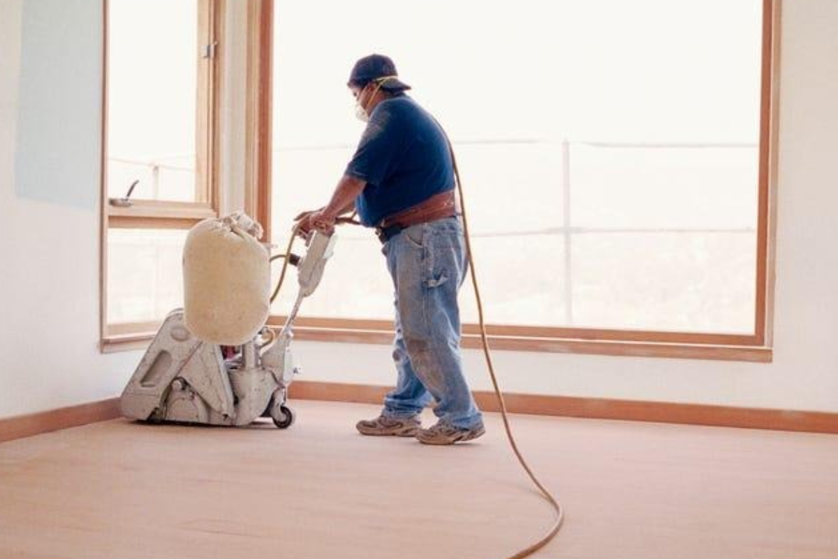 Hardwood floor refinishing in Norcross GA