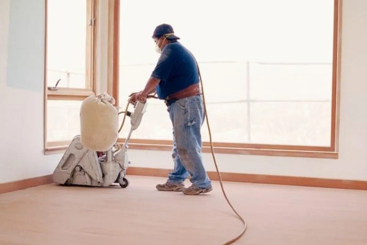 Hardwood floor refinishing in Norcross GA