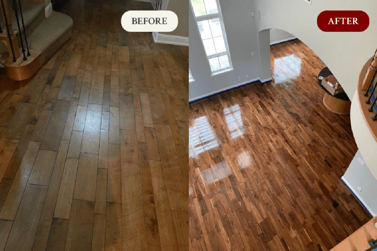 Professional Hardwood Floor Refinishing