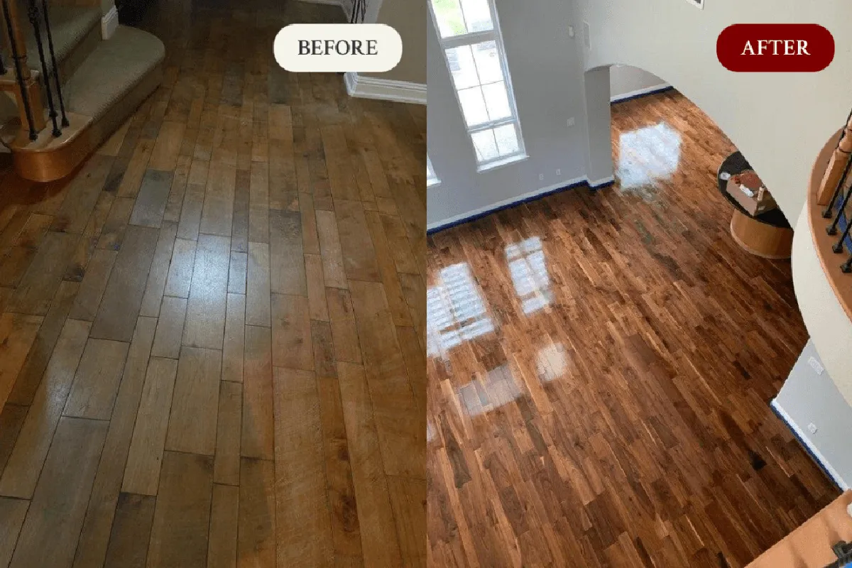 Professional Hardwood Floor Refinishing