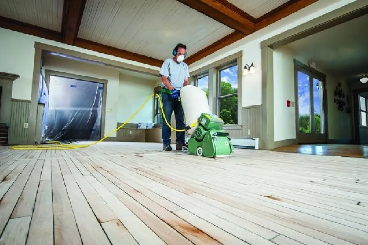 Hardwood floor refinishing in Suwanee GA