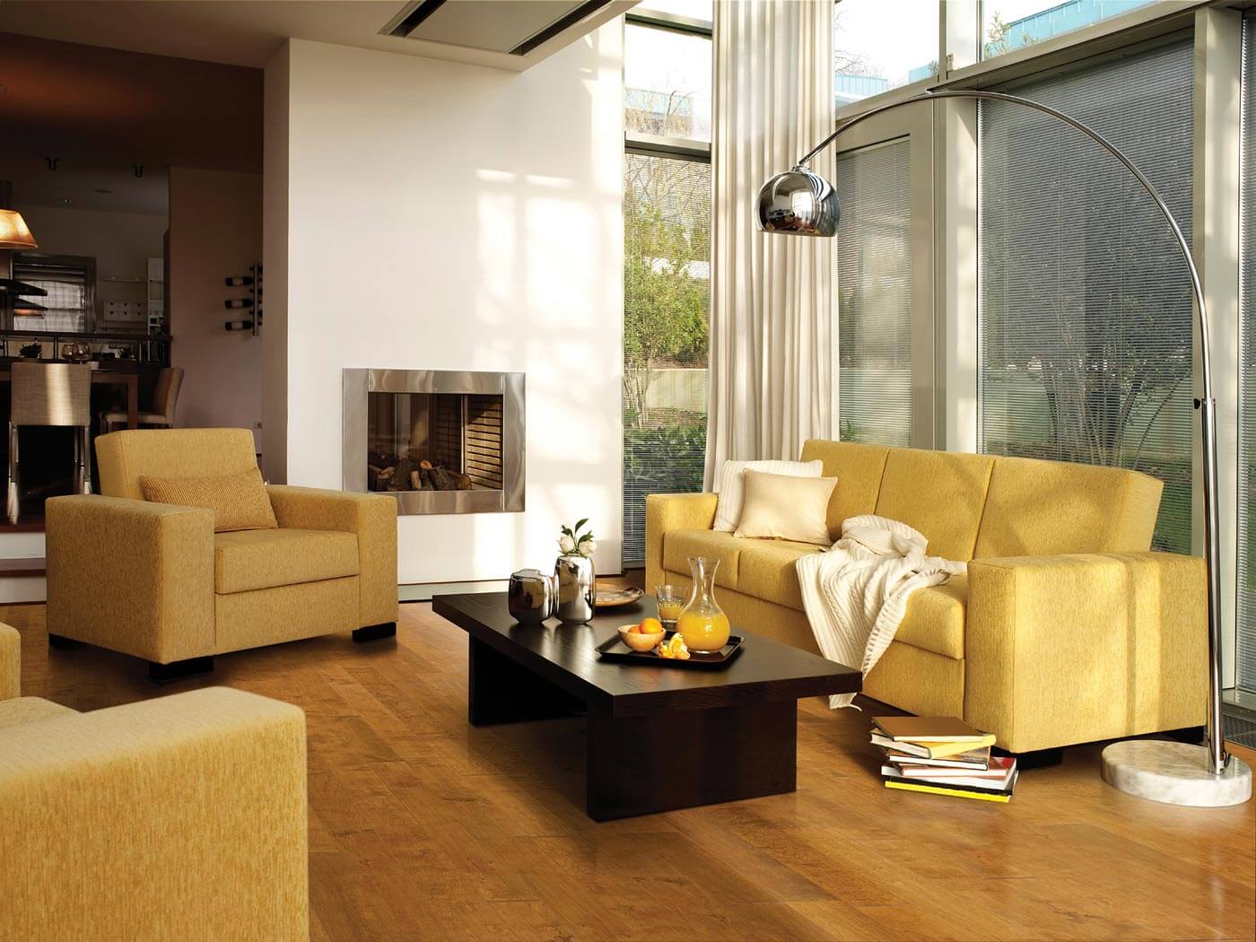 hardwood floor installation Atlanta hallway