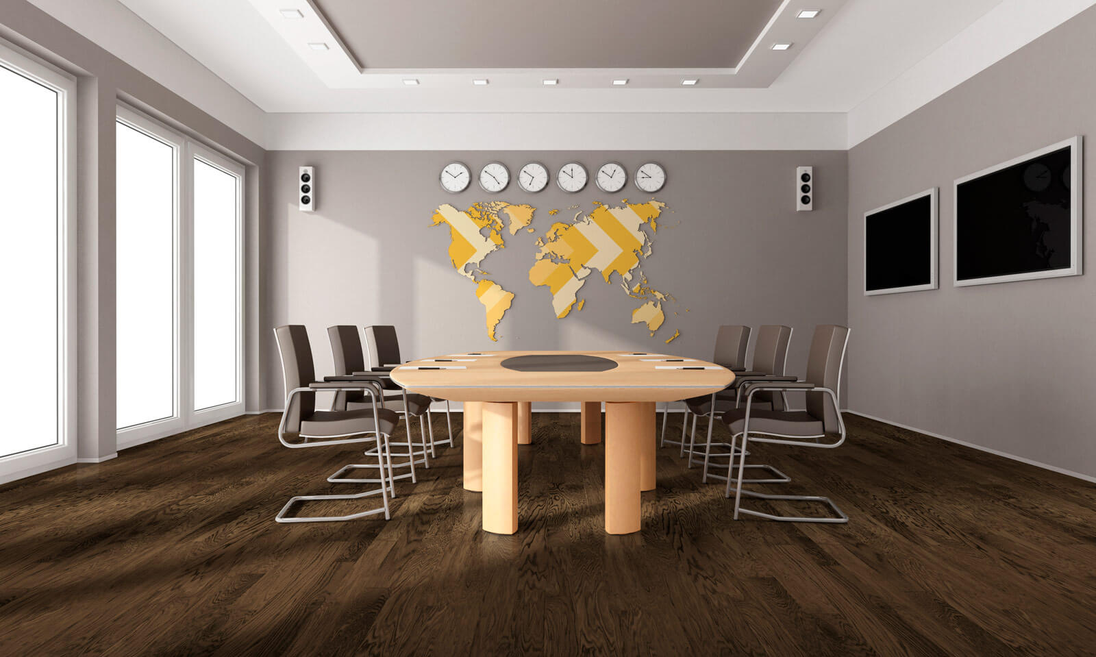 hickory hardwood floors Atlanta home