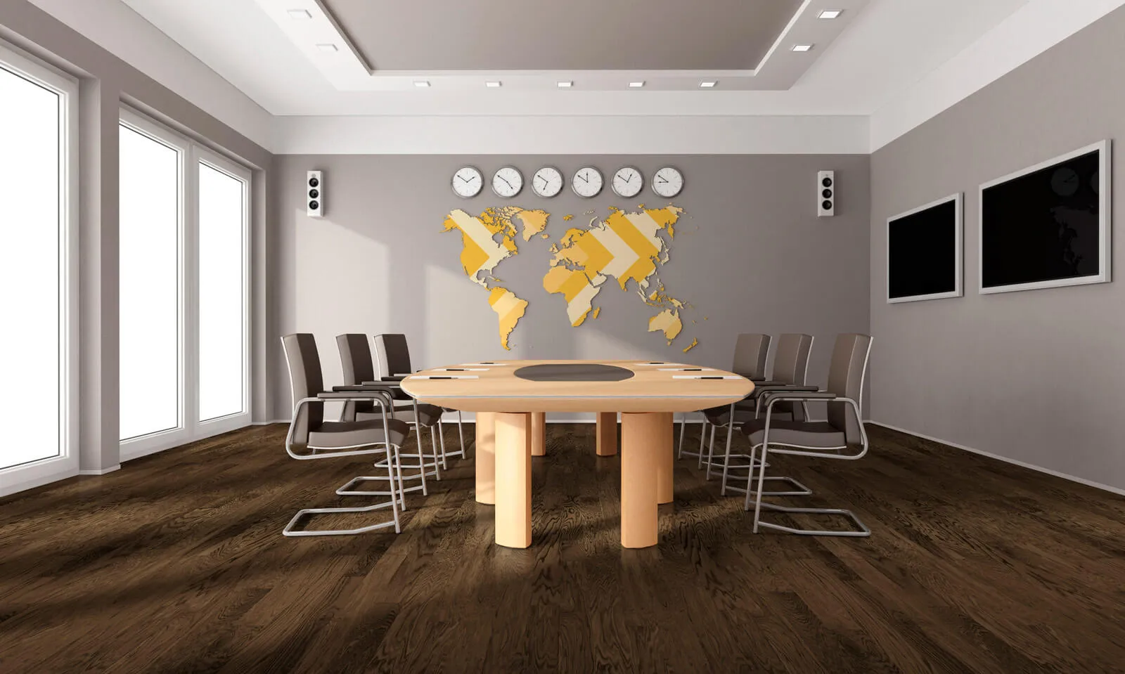 hickory hardwood floors Atlanta home