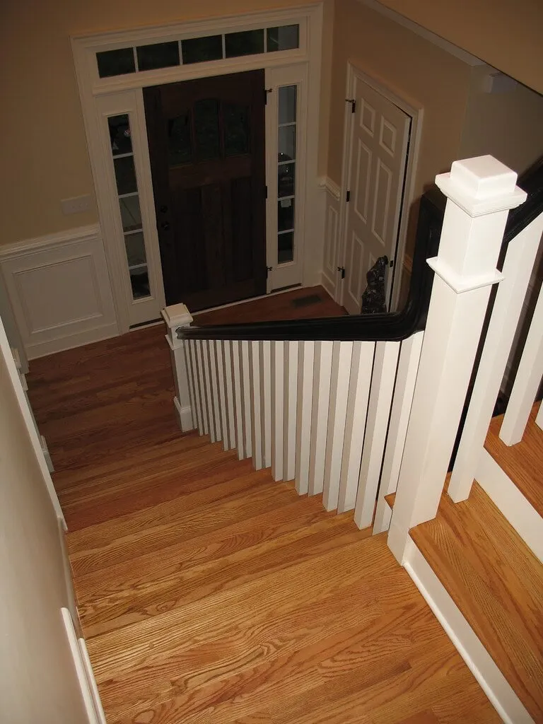 Wrought iron baluster upgrade