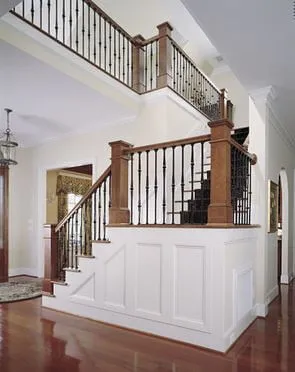 Open tread staircase renovation